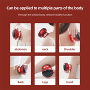 Electric Cupping Massager with Vacuum Suction for Body Slimming and Scraping