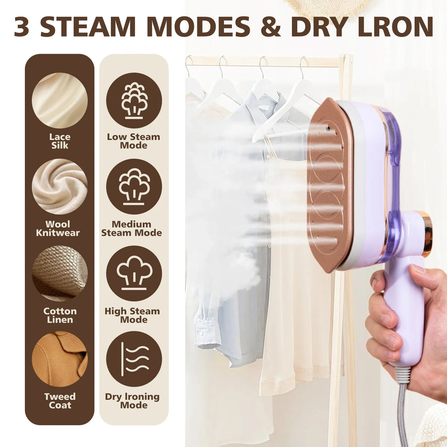 LCD LED handheld steam iron machine