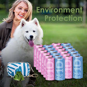 Biodegradable Pet Garbage Bag Dog Poop Bags Dog Poop Bag Dispenser Dog Cleaning Supplies Dog Products for Dogs