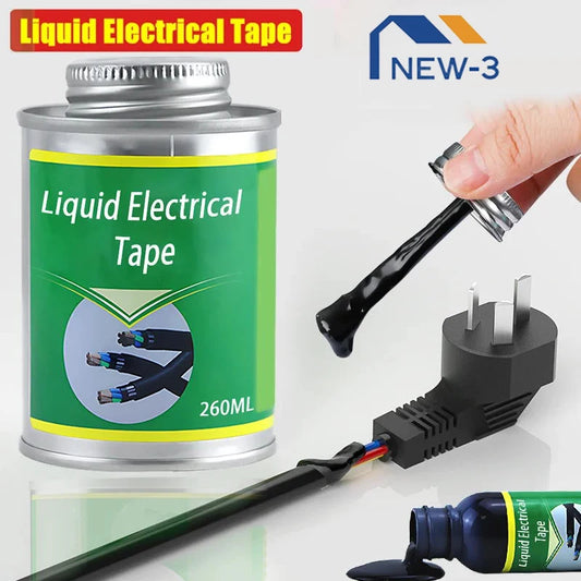 Waterproof Liquid Electrical Tape Insulating Tape Repair Rubber Electrical Wire Cable Paste Coat Fix Line Glue Fast Drying