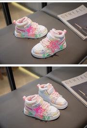 Fashionable Non-slip Kids Sneakers for Girls - New Autumn Walking Shoes