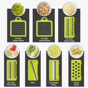 Multifunctional Vegetable Chopper Onion Chopper Handle Food Grate Food Chopper Kitchen Vegetable Slicer Dicer Cut  14/16 in 1