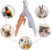 Professional Pet Nail Clipper with LED Light for Cats and Dogs.