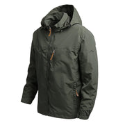 Men's Waterproof Windbreaker Jacket for Winter, Hiking, and Casual Wear