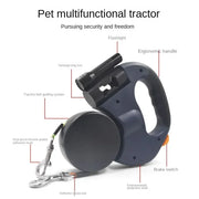 Dog Roulette Double Leash: Portable Retractable Walking Supplies for Small Dogs