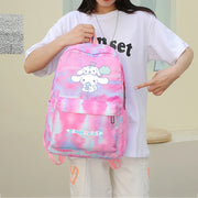 Cinnamoroll Backpack Set - 3Pcs Student Bag for Kids, Kawaii Pencil Case & Lunch Bag