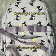 Large-capacity Sanrio Kulomi backpack, ideal gift for kids and juniors.