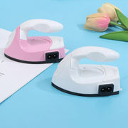 Portable Steam Iron for Wet and Dry Use, Small Electric Travel Iron