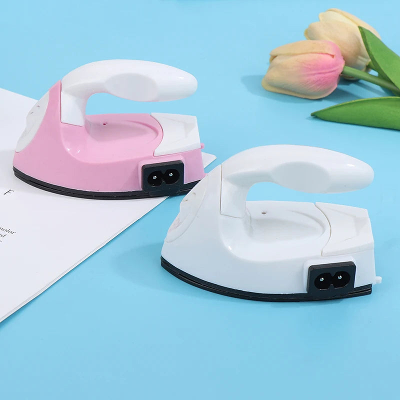 Portable Steam Iron for Wet and Dry Use, Small Electric Travel Iron