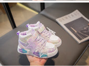 Fashionable Non-slip Kids Sneakers for Girls - New Autumn Walking Shoes