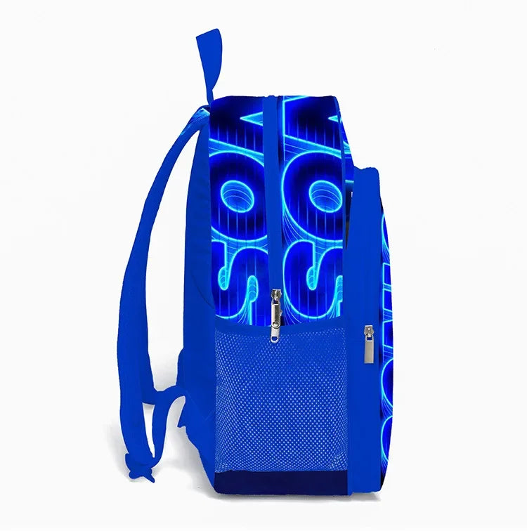 Three-Piece Schoolbag for Primary and Secondary Students