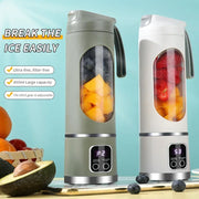 Portable Electric Juicer Blender for Fruits, Extracting and Mixing Juice Smoothies.