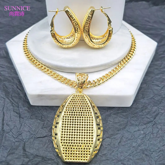 18k Gold Plated Jewelry Set I Free Shipping