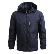 Men's Waterproof Windbreaker Jacket for Winter, Hiking, and Casual Wear