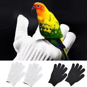 2 Pcs Bird Training Anti-Bite Wire Gloves