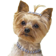 Rhinestone Crystal Dog Collar Necklace