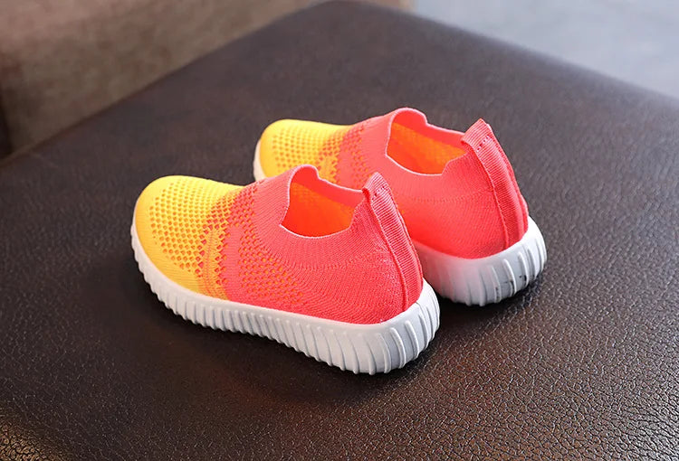 Spring Summer Children Shoes Breathable Mesh Lightweight Kids Sneakers Unisex Toddler Boys Girls Casual Sports Running Shoes