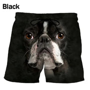 New Hilarious Animal Print Beach Shorts For Men 3D Cute Pet Surf Board Shorts Beachwear Quick Dry Gym Swim Trunks