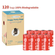 Biodegradable Pet Garbage Bag Dog Poop Bags Dog Poop Bag Dispenser Dog Cleaning Supplies Dog Products for Dogs