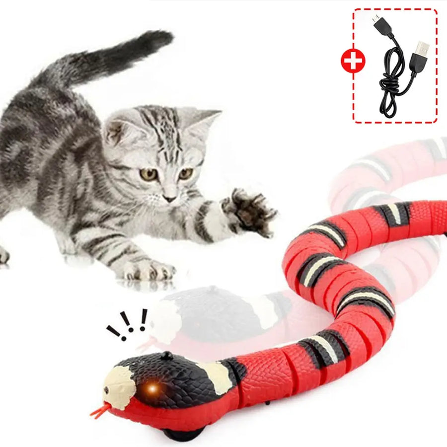 Automatic Eletronic Snake Toy for Cats Kitten