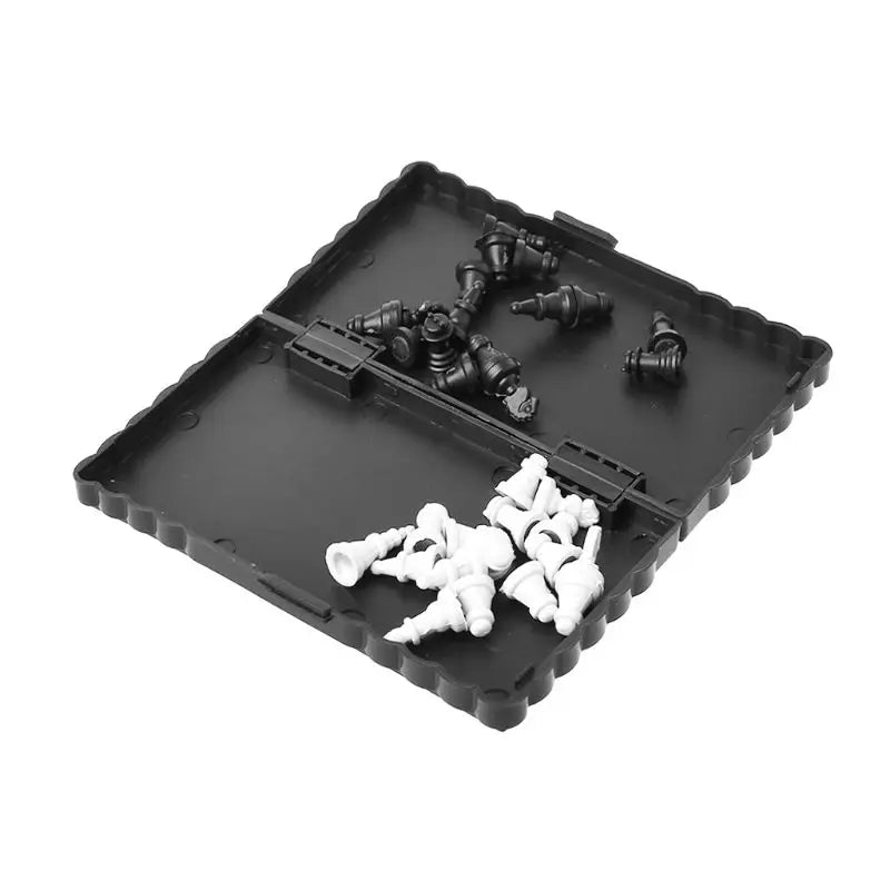 Magnetic Travel Chess Set with Folding Chess Board Educational , Travel Size Chess Game Board for Kids and Adults