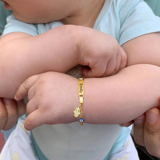 Evil Eye Chain-Bracelet for Baby I Free Shipping