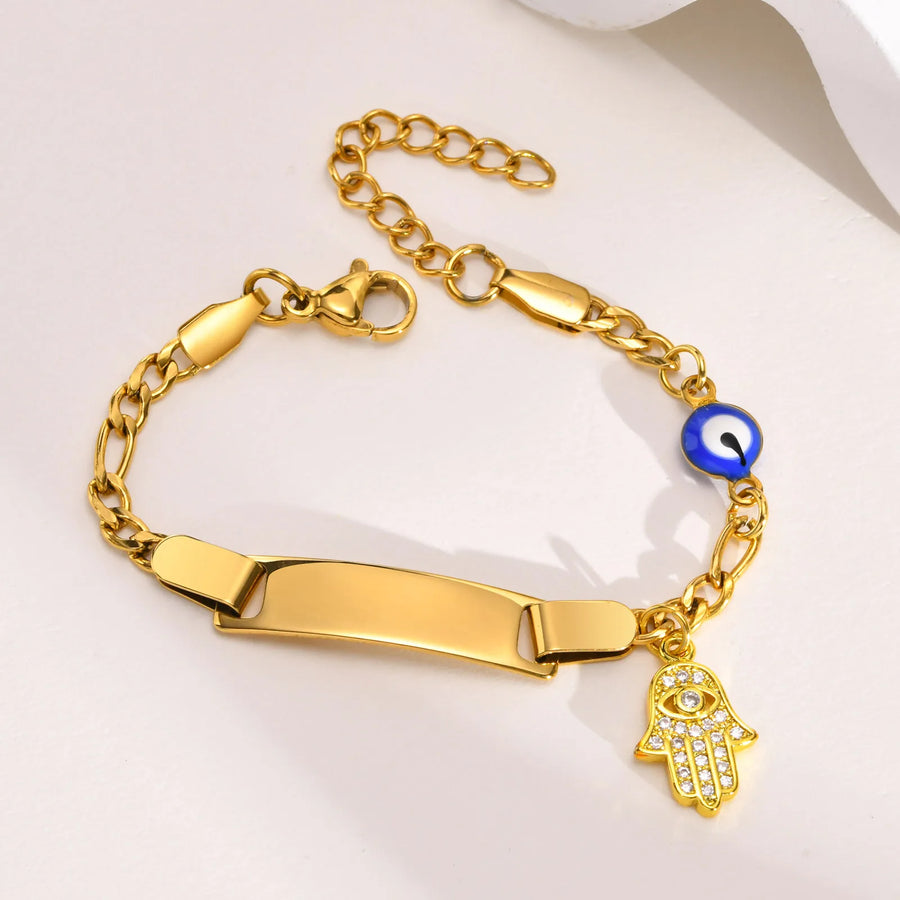 Evil Eye Chain-Bracelet for Baby