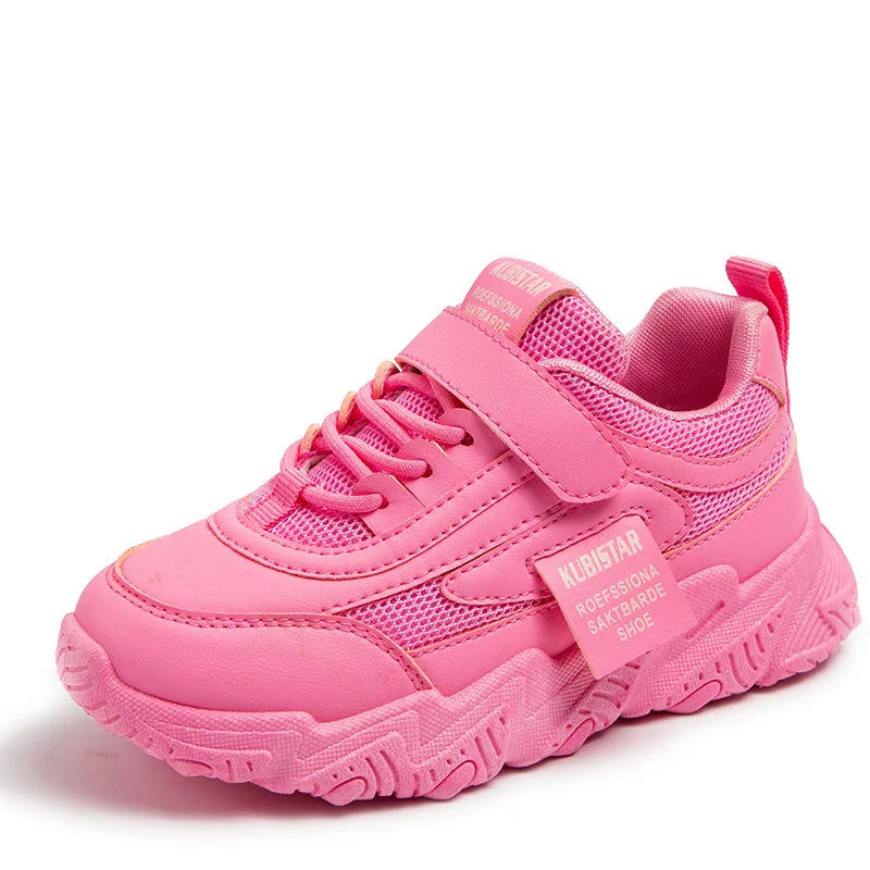 Kids Casual Running Shoes for Boys and Girls - Breathable, Soft, Anti-Skid Sneakers.