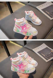 Fashionable Non-slip Kids Sneakers for Girls - New Autumn Walking Shoes