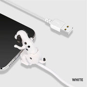 Dog Quick-Charge Cable Cute Micro USB Fast Charging Cable with a 1M Charging Line for Small Smartphones