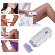 Painless Women's Epilator: USB Rechargeable Hair Removal Device for Body, Face, Legs, and Bikini.