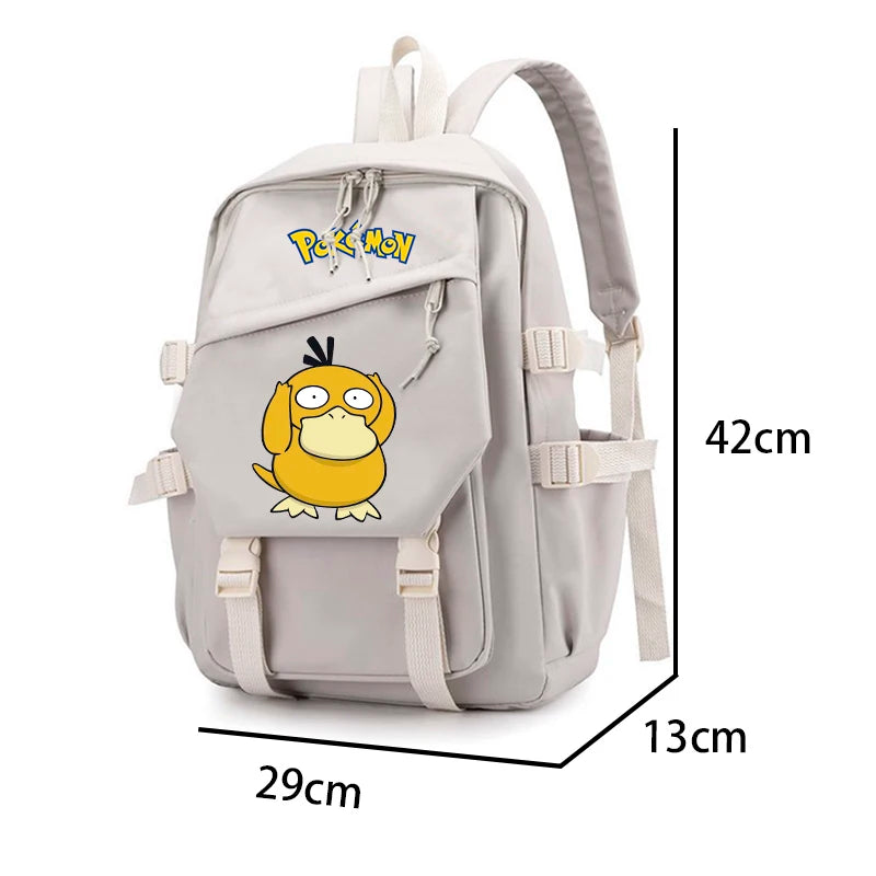 Charmander Anime Backpack for Kids - Kawaii Schoolbag Gift for Boys and Girls