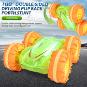 RC Stunt Car 2.4G Multifunctional Multi-Mode Lights Remote Control Amphibious Vehicle Radio Controlled Machine Toys for Kid Gift