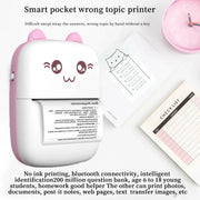 Mini Portable Bluetooth WiFi Printer for Mobile Phone Printing