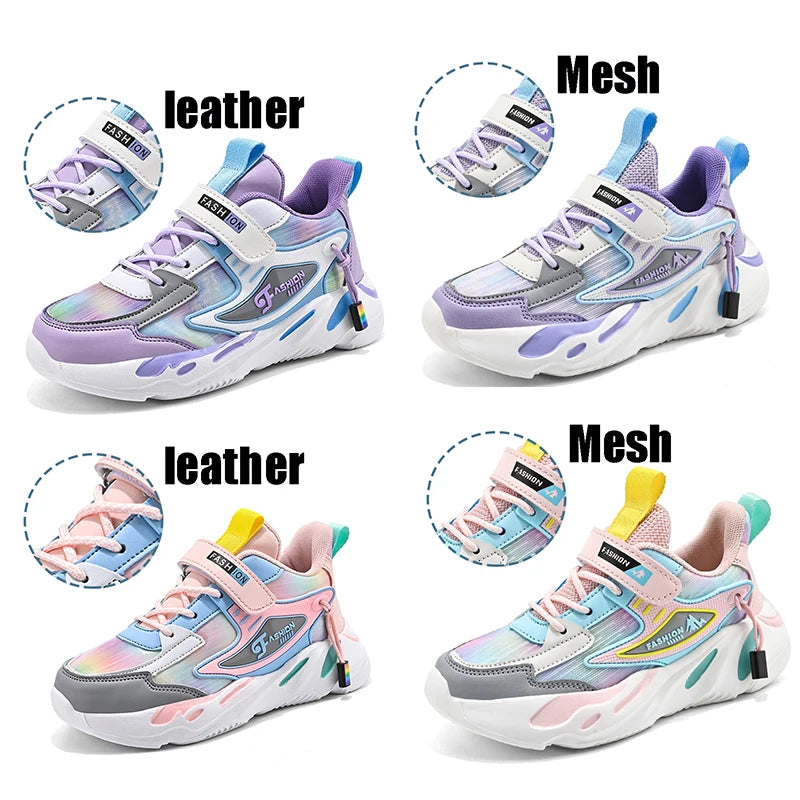 Kids' Non-slip Breathable Running Sneakers for Girls