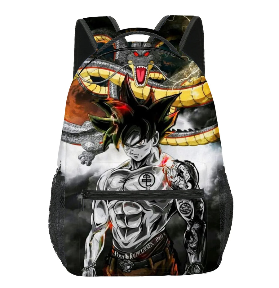 Anime Backpack Super Saiyan Goku Bag for Teens Gifts Lunch Box