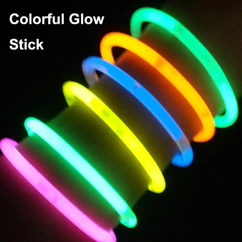 50/100/200 Pcs Colorful Glow Stick for kids