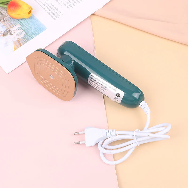 Portable Steam Iron for Wet and Dry Use, Small Electric Travel Iron