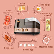 Toaster Oven Breakfast Grill Steamer Eggs Poacher Omelette Fryer