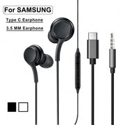 Type C Wired Headphone For Samsung Galaxy