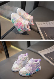 Fashionable Non-slip Kids Sneakers for Girls - New Autumn Walking Shoes