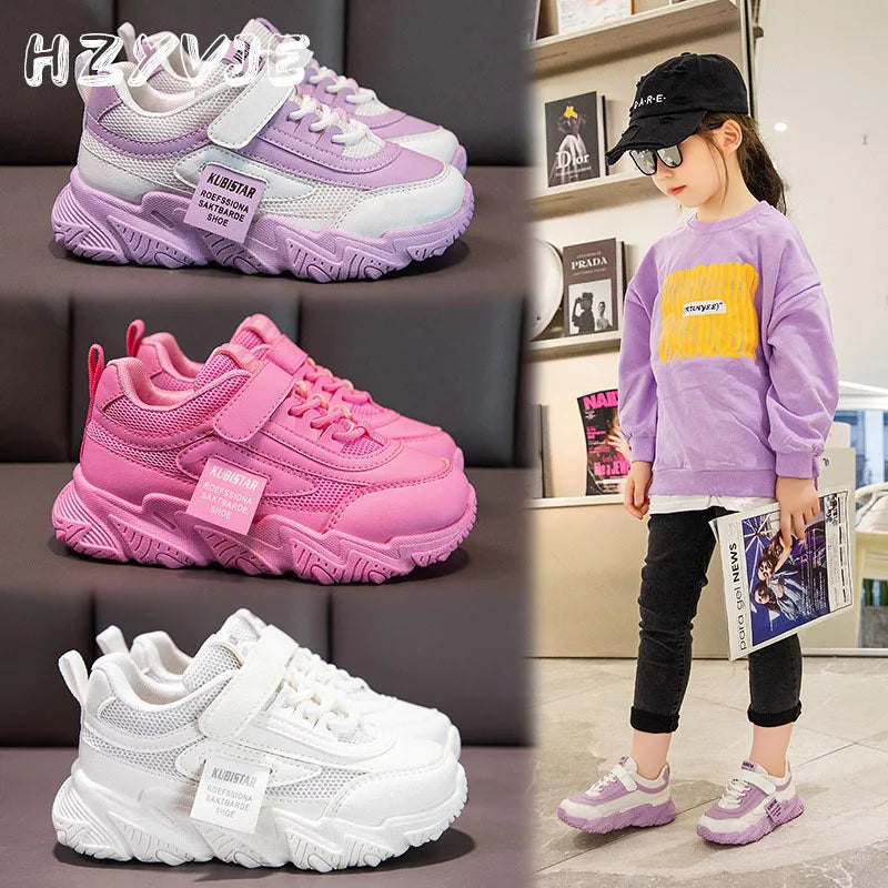 Fashionable Breathable Non-slip Running Sneakers