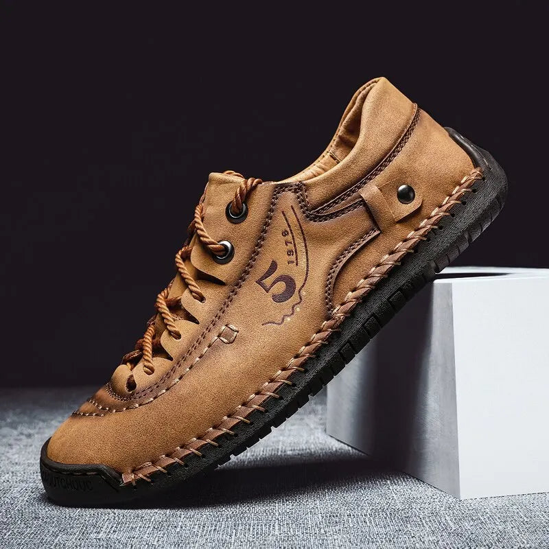 Men Leather  High Quality Casual Shoes