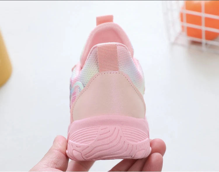 Breathable Mesh Sports Shoes for Kids