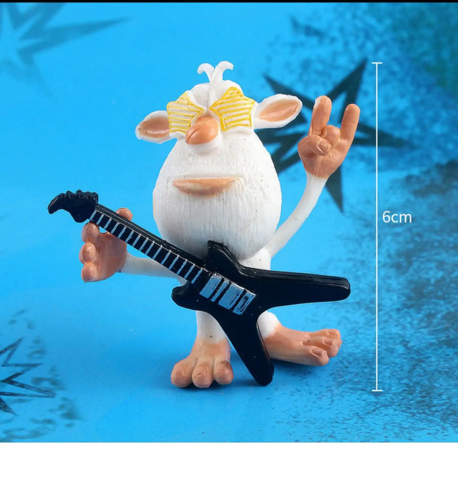 Handmade Animated Little White Pig Doll Action Figure Toy Gift