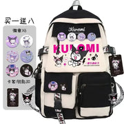 Sanrio Kuromi Backpacks for Students - Ideal Gifts for Boys and Girls