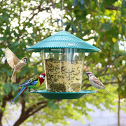 Bird Feeders Outdoor Hanging Pet Food Dispenser Wild Bird Seed Feeding Tool Waterproof Garden Paddock Decor Pet Tableware Items