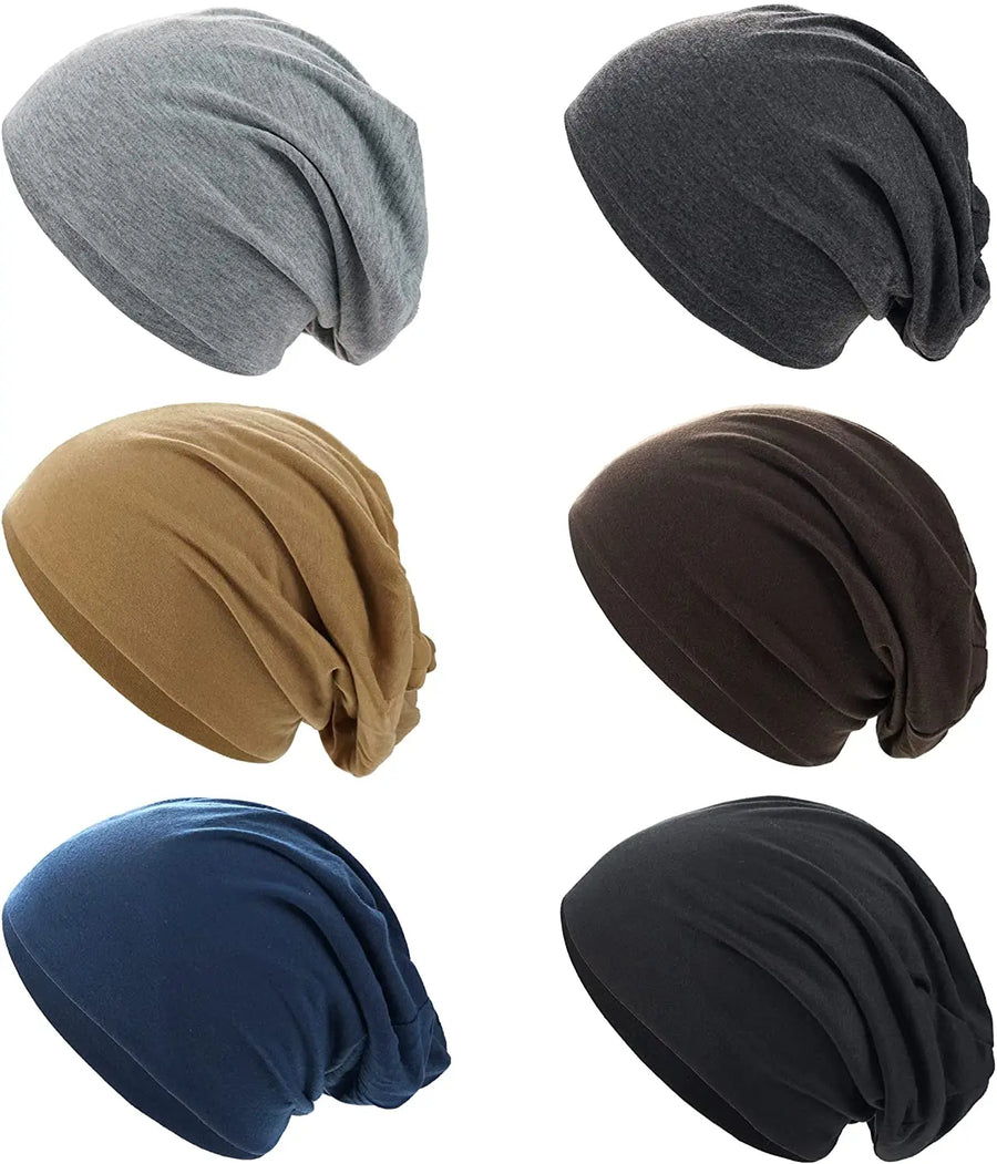 Hip-Hop Lightweight Running Beanie Adult Dwarf Hats Chemo Cap for Men Women - Soft and Breathable