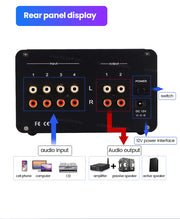 Tube Preamplifier Amplifiers HiFi Tube Preamp Bile Buffer Audio Amp Speaker Sound Amplifier Home Theater Karaoke 2 Channels