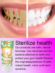 Scientific fluoride repairs cavities, removes cavities, cleans plaque, whitens teeth, and freshens breath